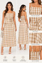 Conjunto Xadrez Feminino – Elegância e Leveza